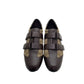 GUCCI SCARPE IN TESSUTO GG E PELLE TG 38