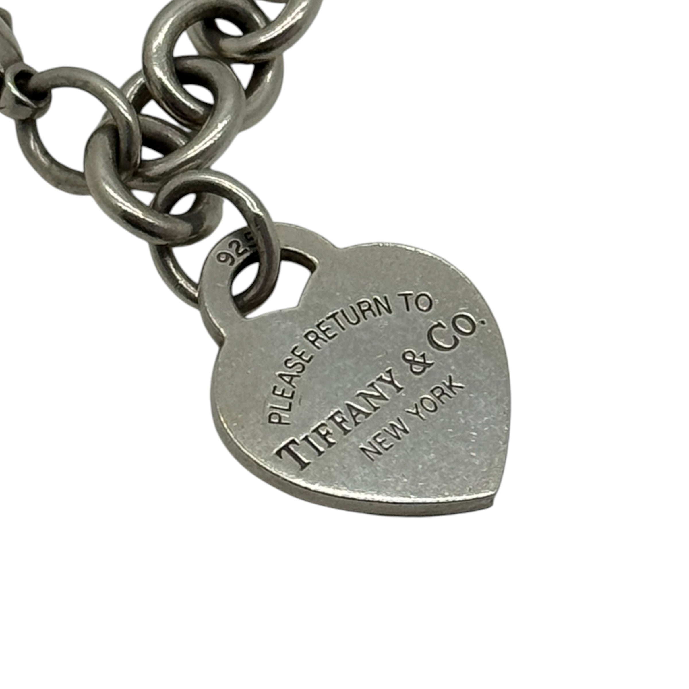 Bracciale Heart Tag in argento