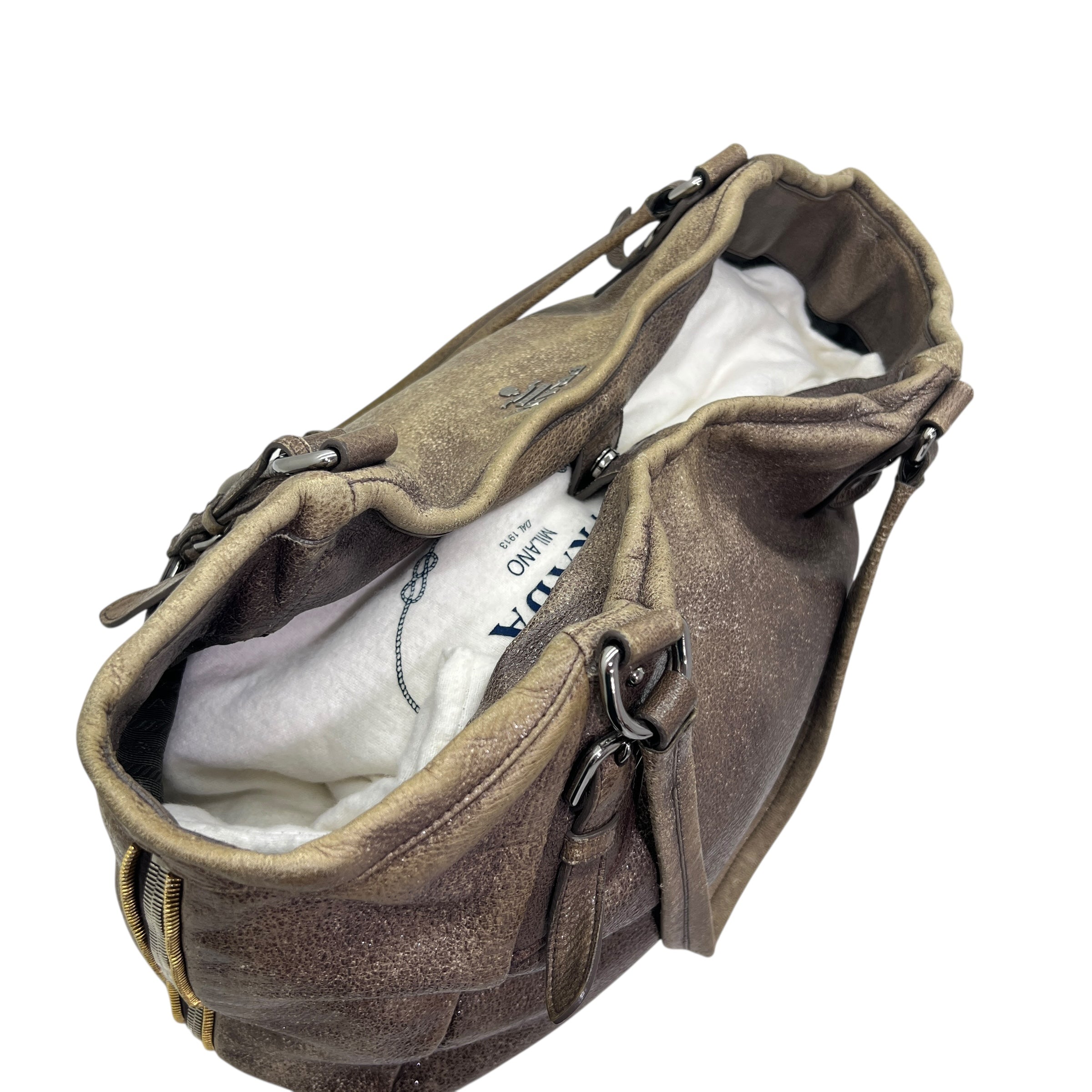 Borsa a spalla vintage in cervo