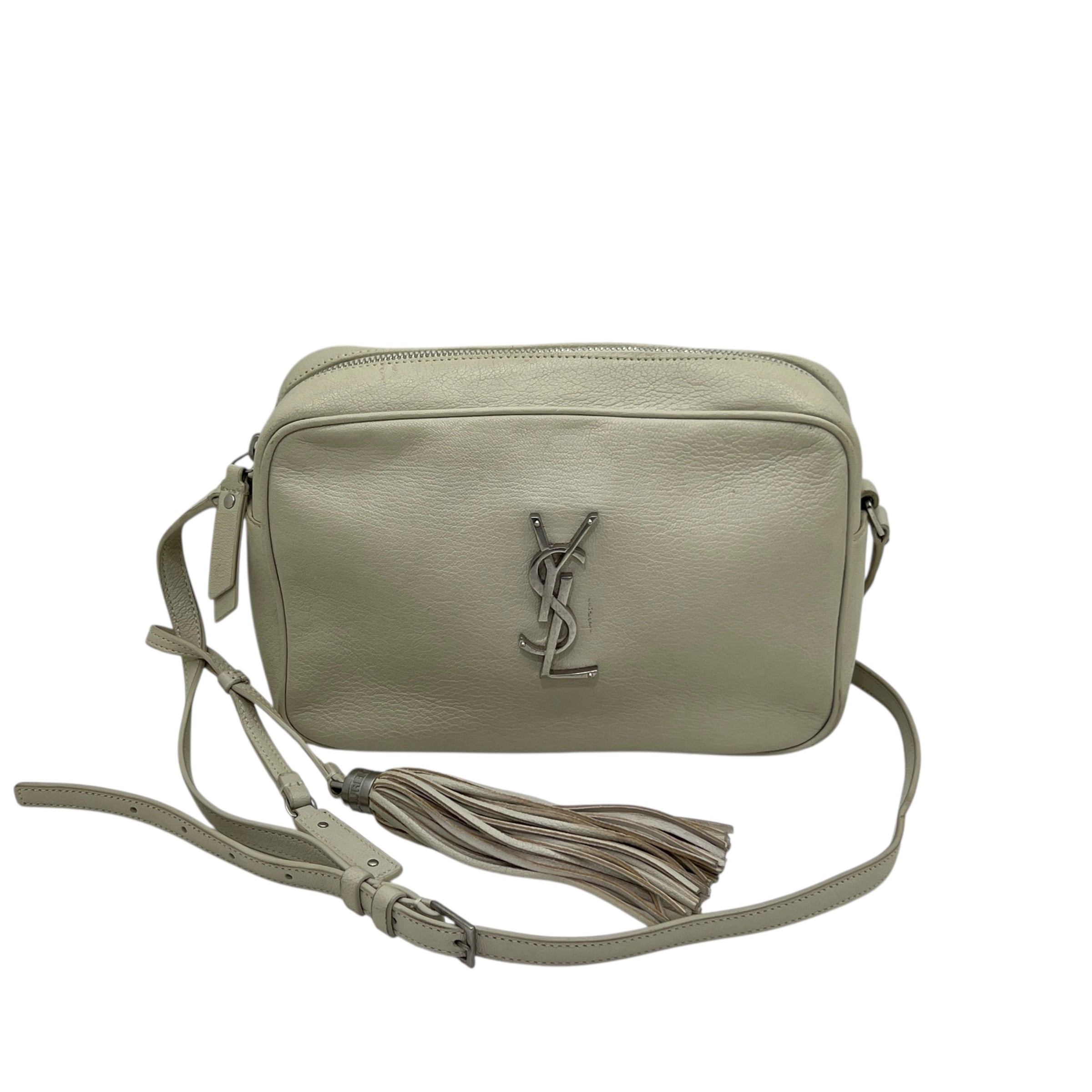 Camera bag Lou in pelle liscia