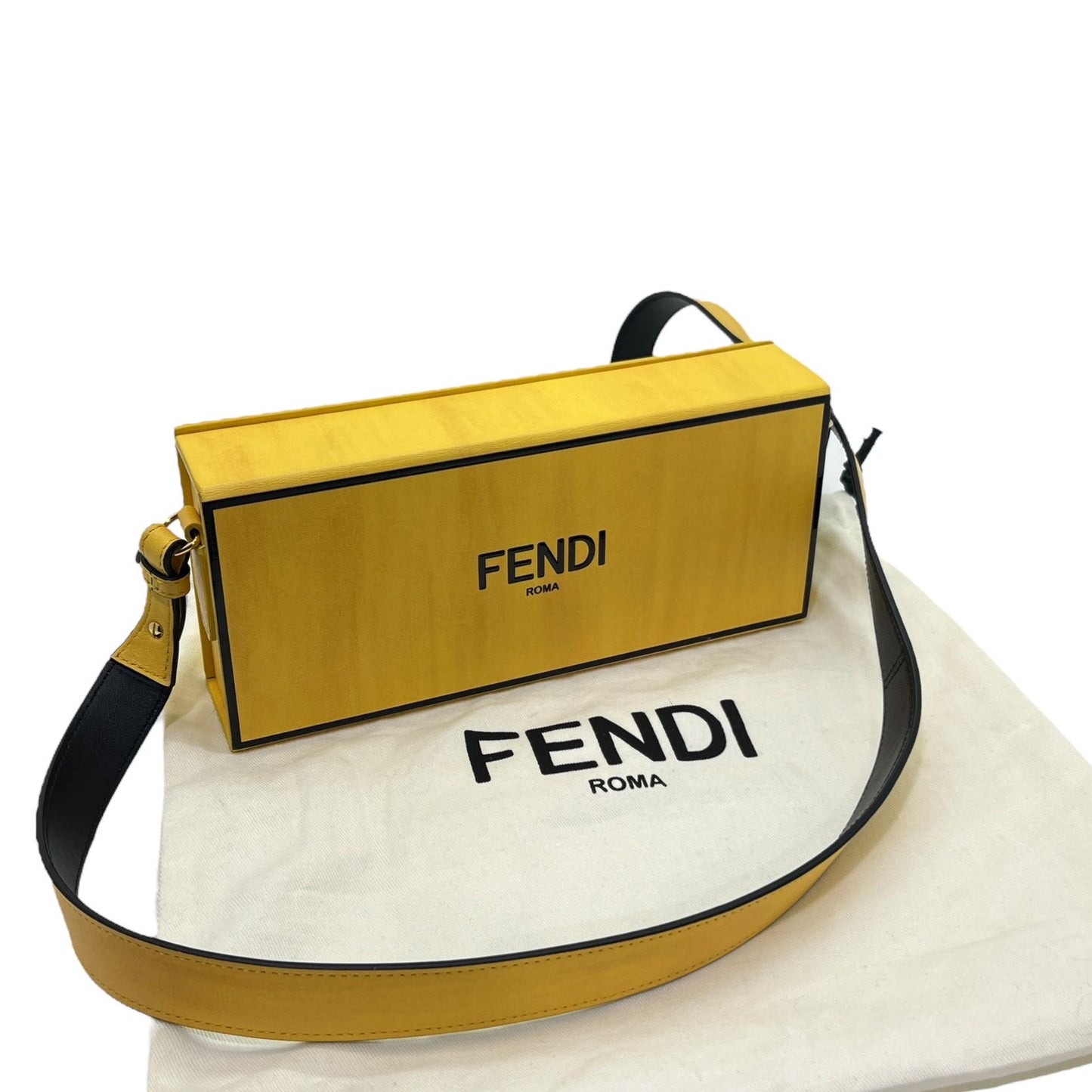 FENDI HORIZONTAL BOX BORSA A TRACOLLA