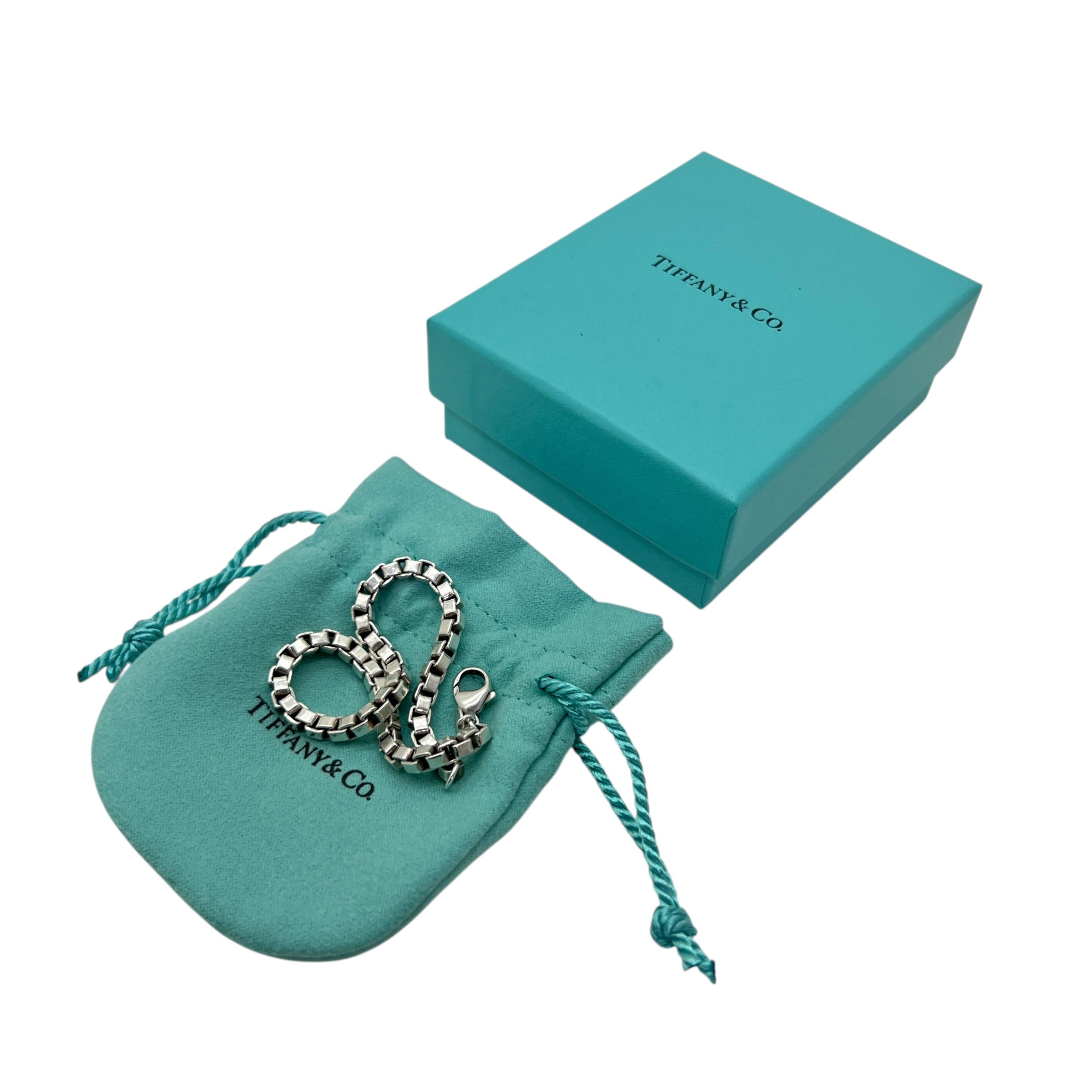 Bracciale a maglia veneziana in argento