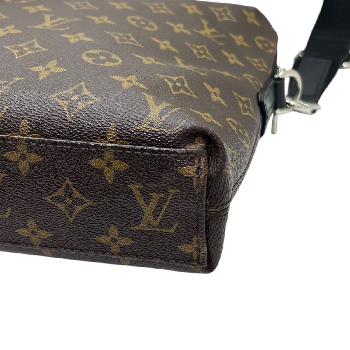 LOUIS VUITTON PORTA DOCUMENTI/PC IN MONOGRAM MACASSAR INIZIALI F.M.