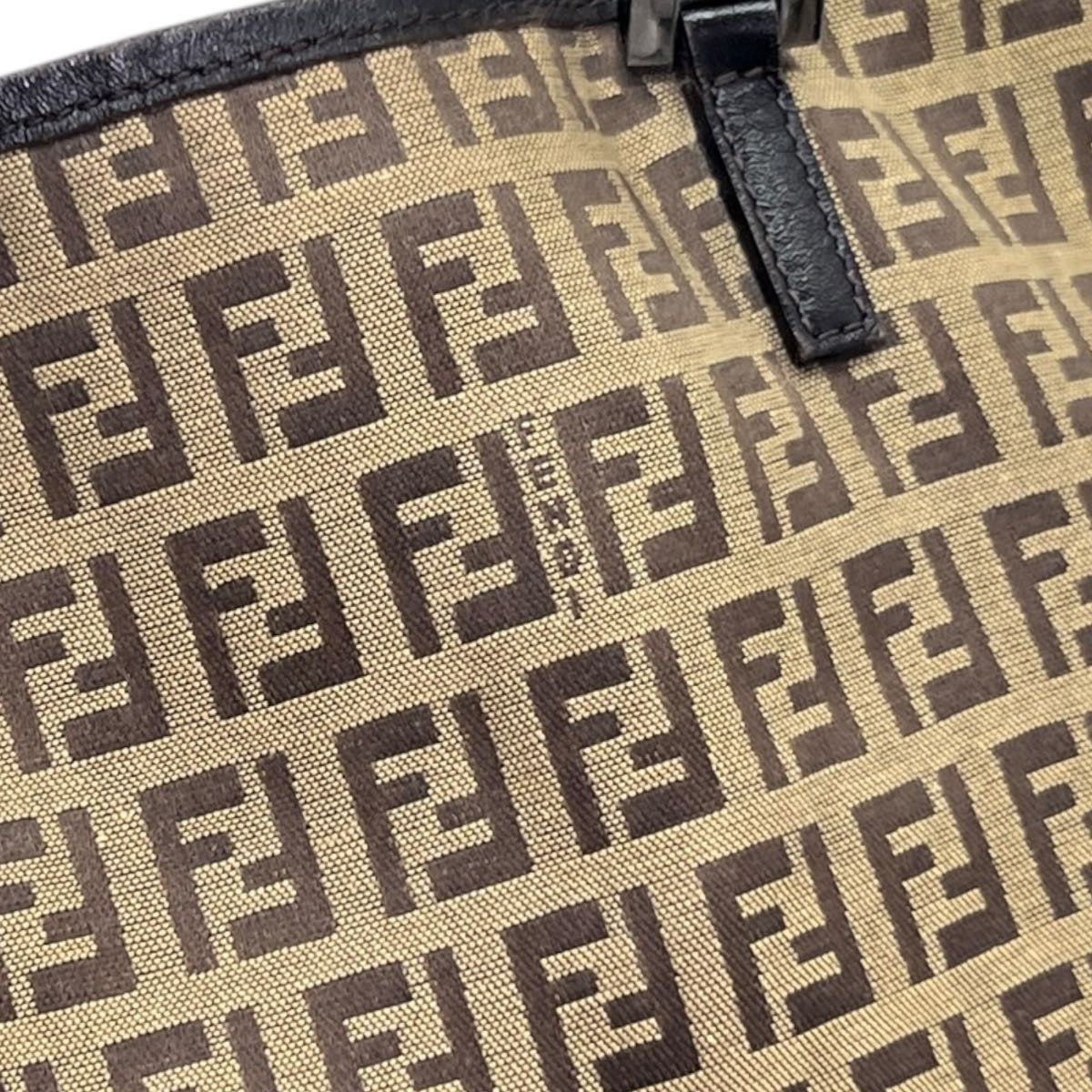 FENDI BORSA SHOPPING PICCOLA IN TESSUTO FF