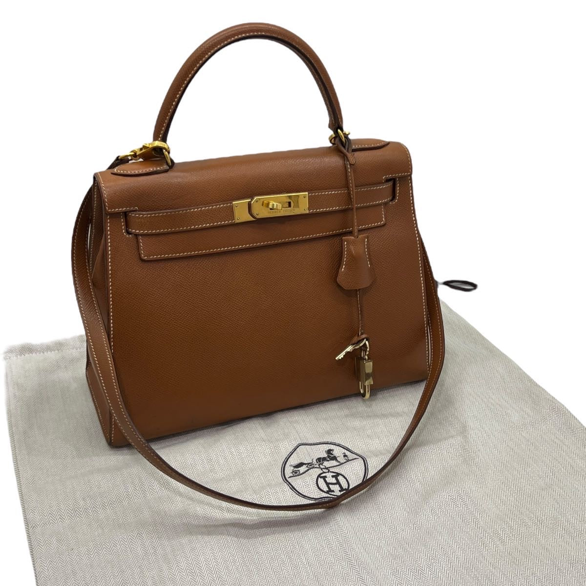 HERMÈS KELLY 28 SELLIER EPSOM (1992)
