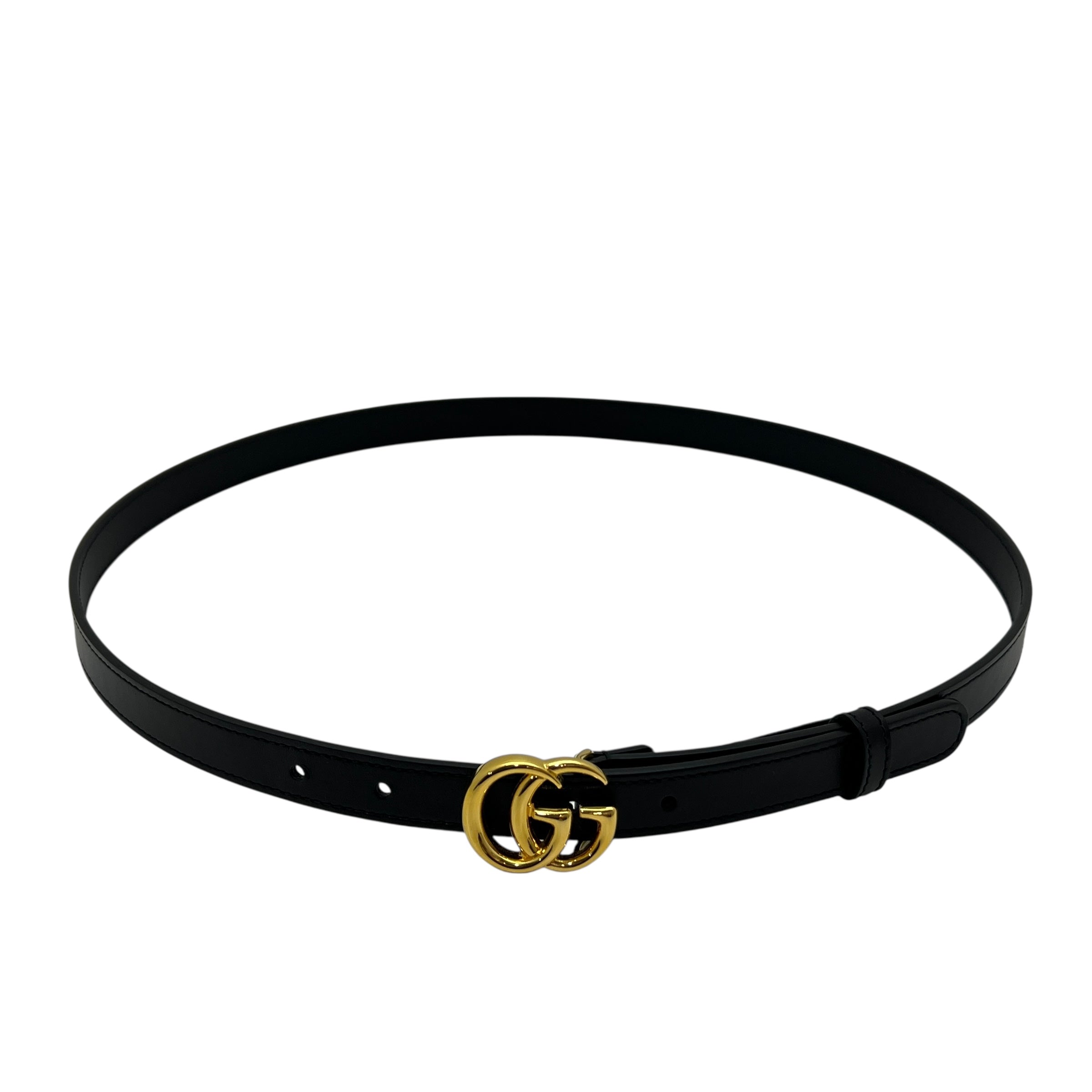 GUCCI CINTURA SOTTILE GG MARMONT TG 95