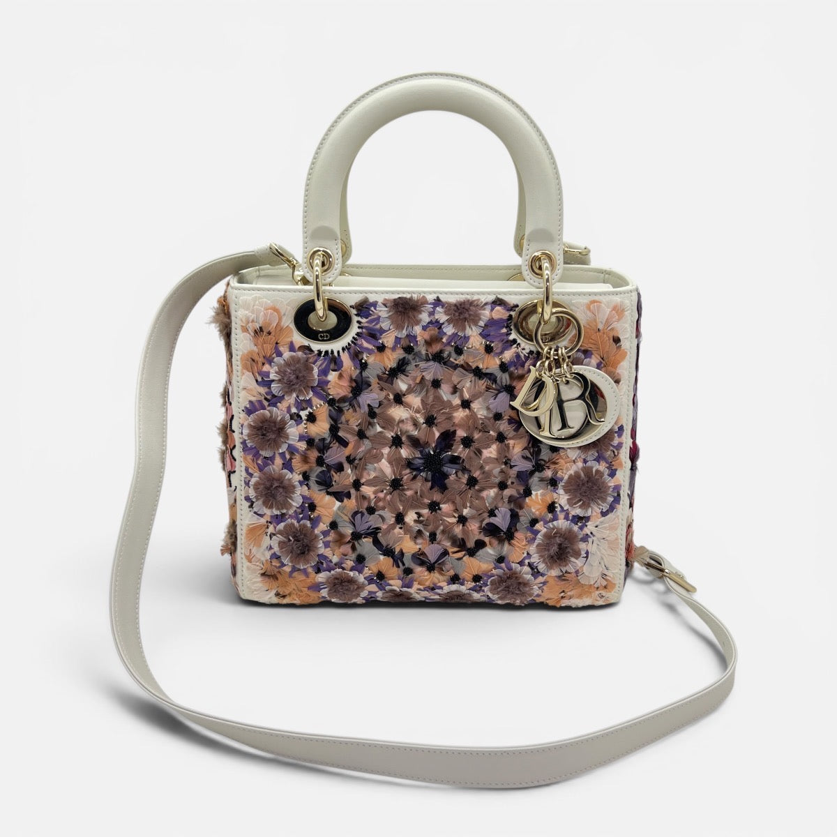 Lady Dior flora borsa media