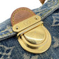 LOUIS VUITTON PLEATY DENIM BORSA A SPALLA