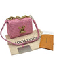 LOUIS VUITTON TWIST MM IN RAFFIA