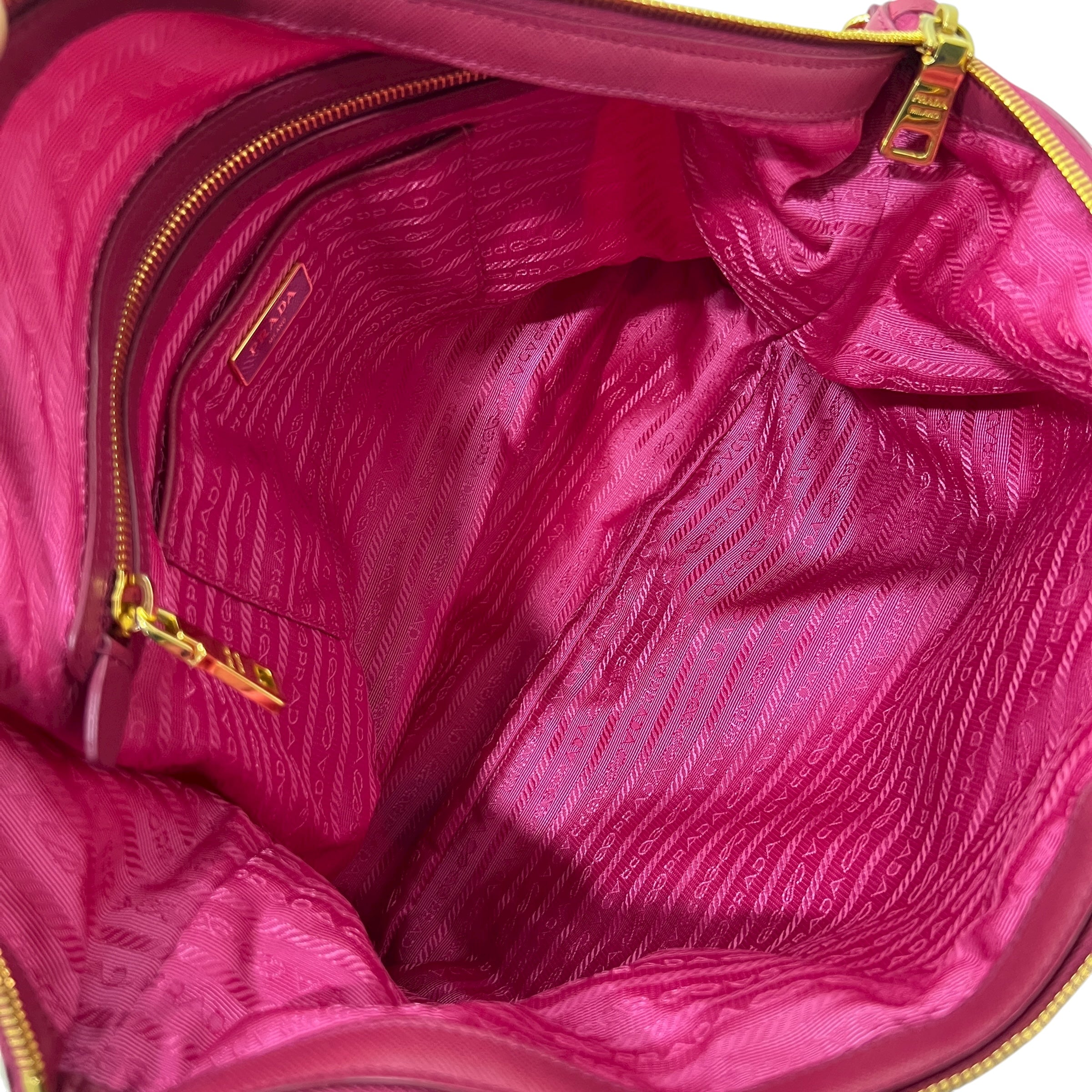Borsa grande in Nylon e Saffiano