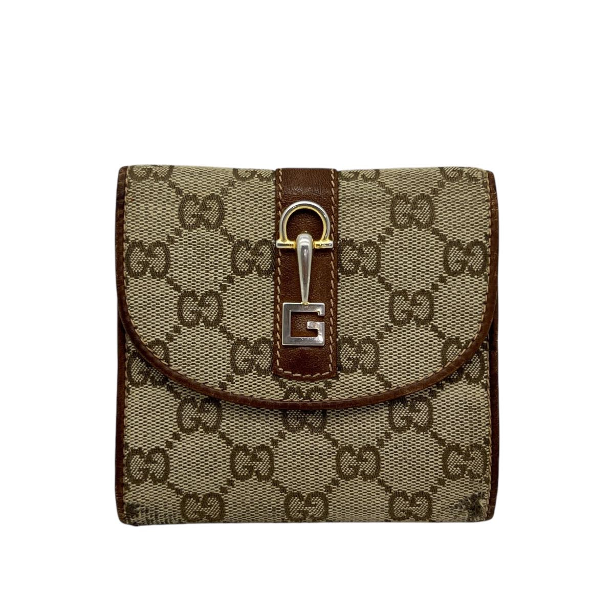 GUCCI PORTAFOGLIO VINTAGE IN TESSUTO GG