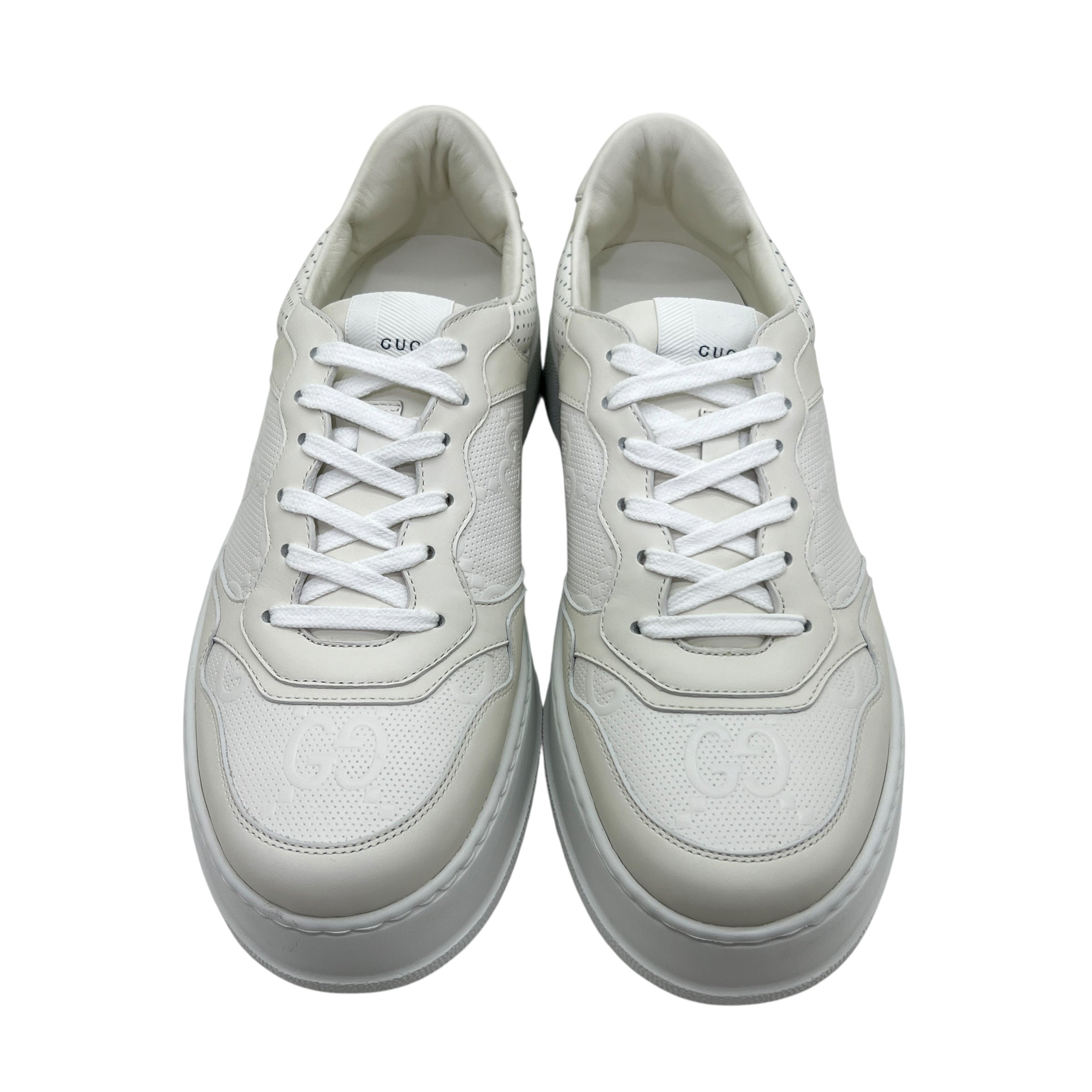 Sneakers con suola oversize e GG in rilievo taglia 9,5