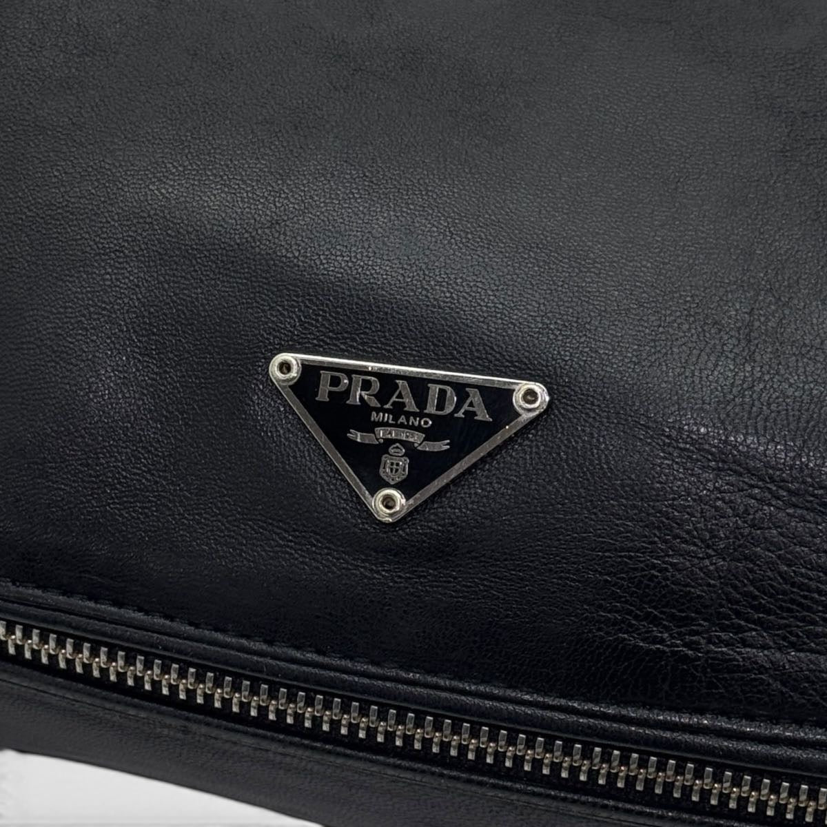Borsa a spalla in nappa