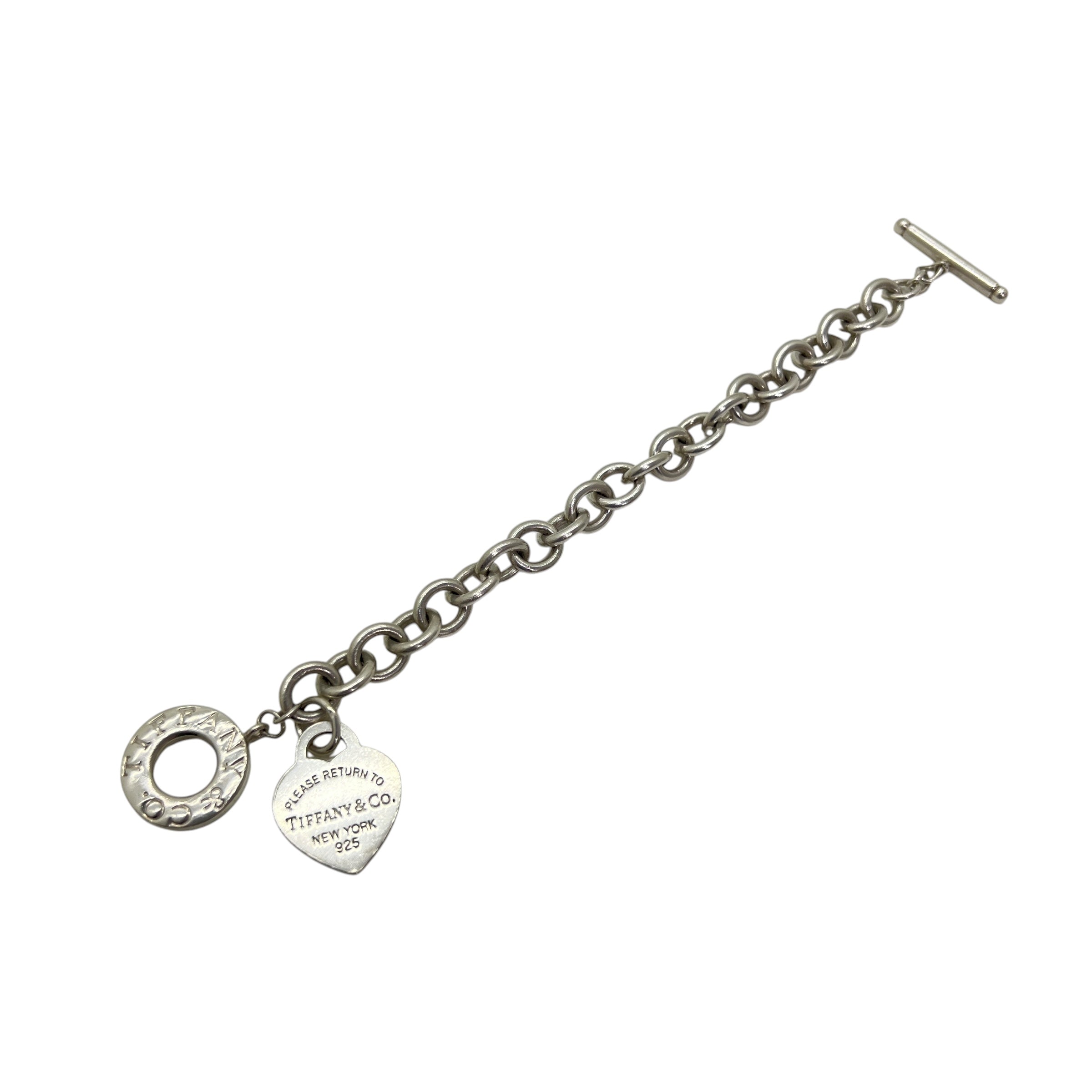 Bracciale Heart Tag con chiusura Toggle (personalizzato Cecilia)