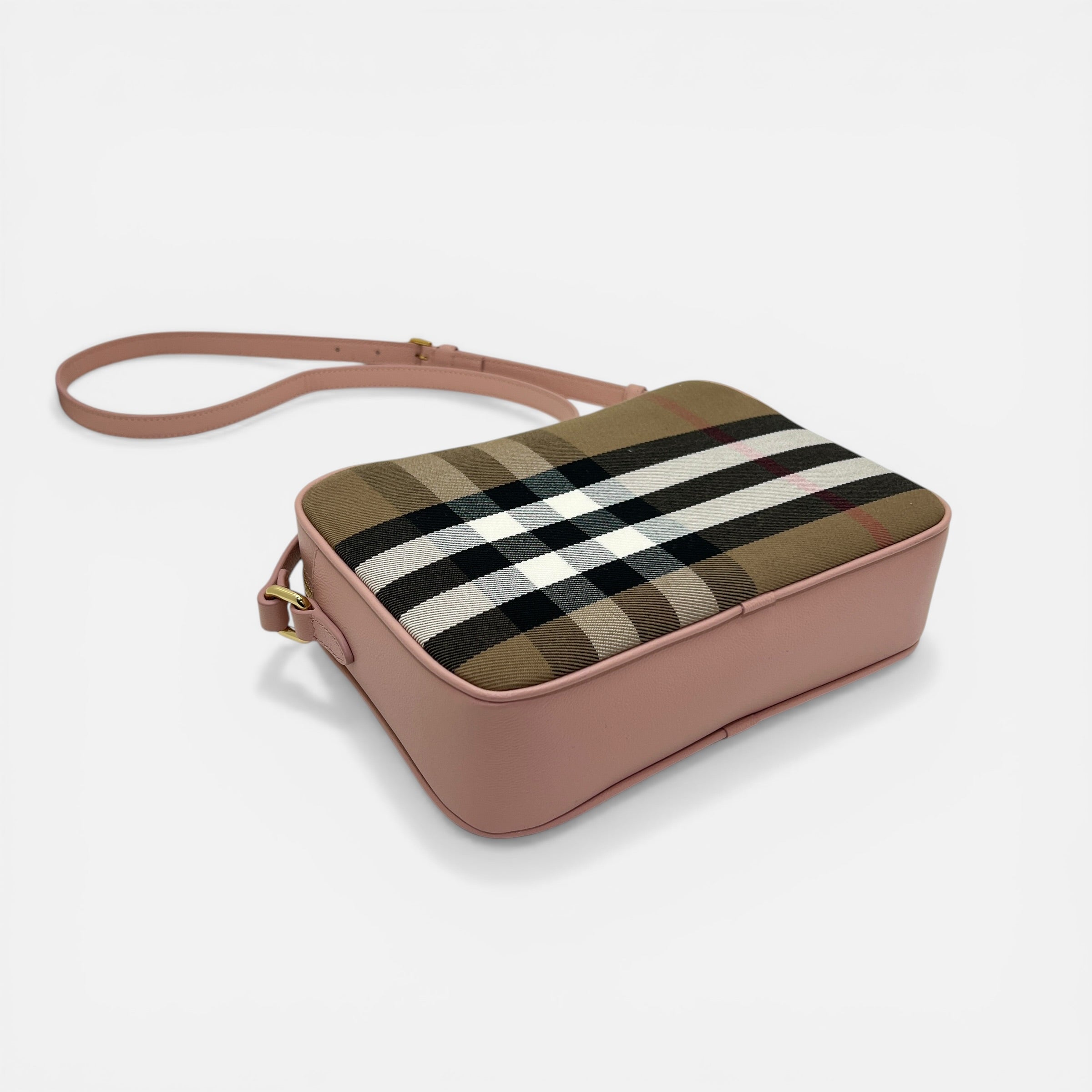 Camera bag Nova Check a tracolla