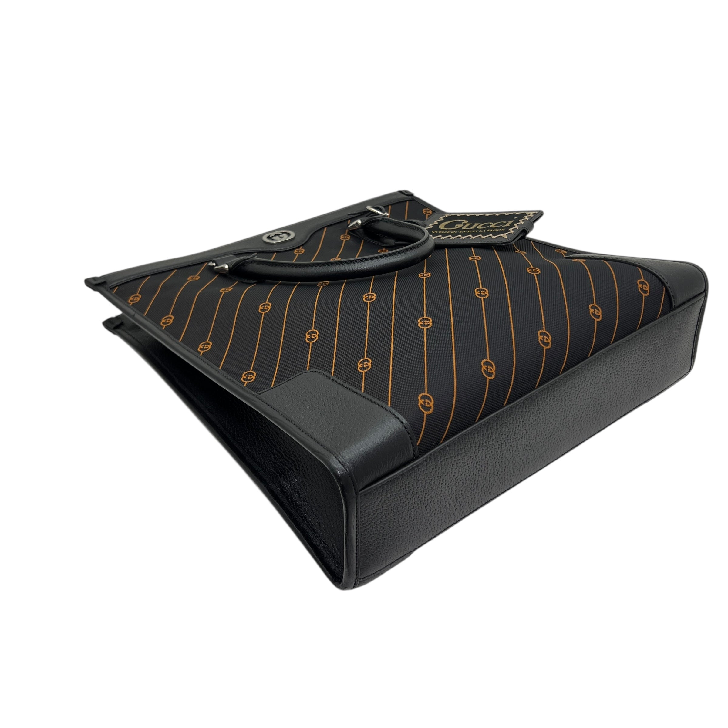 Interlocking Jacquard borsa shopping media