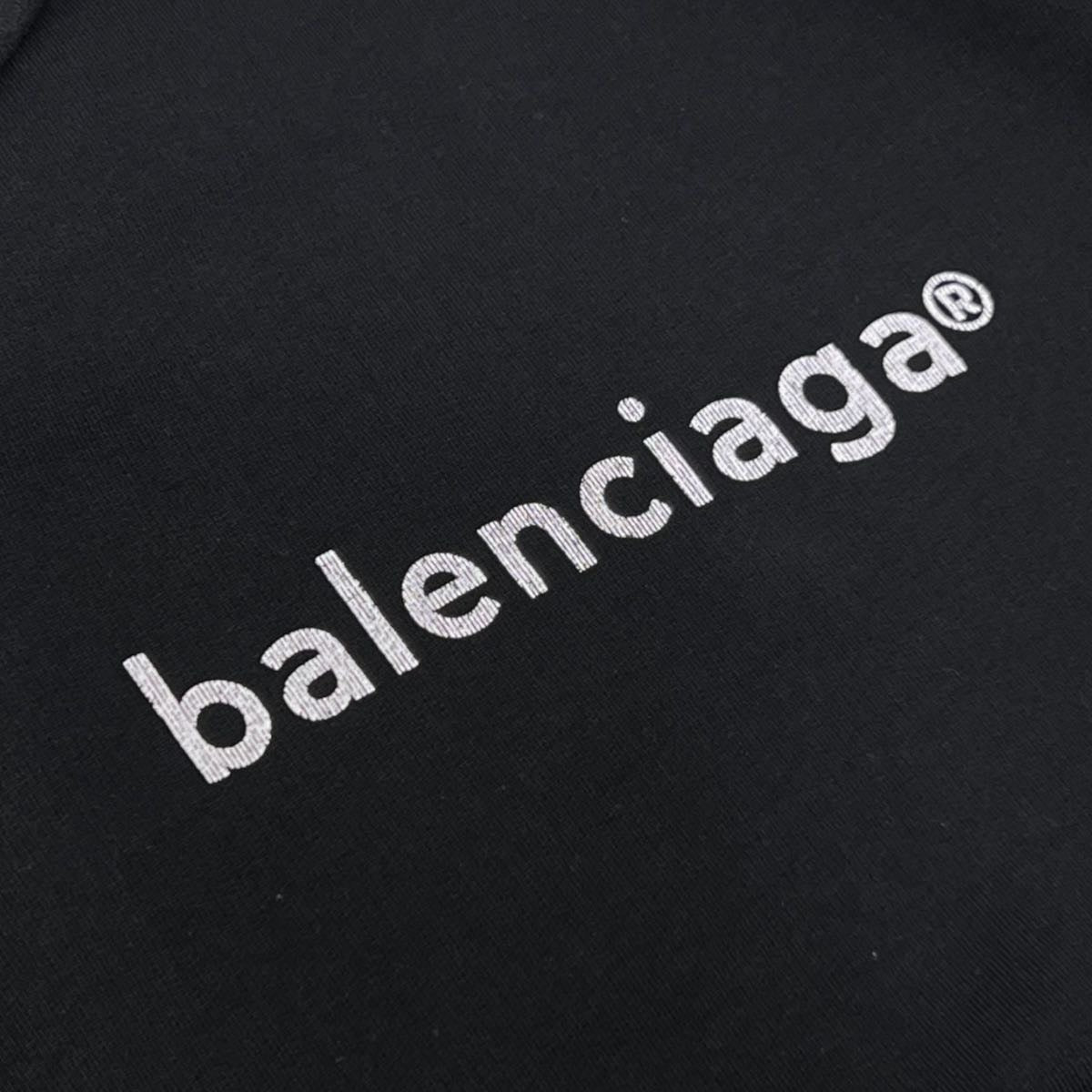 BALENCIAGA FELPA CON LOGO COPYRIGHT TG S (VESTE L)