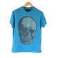 PHILIPP PLEIN SKULL STRASS TSHIRT TG. M GIALLA