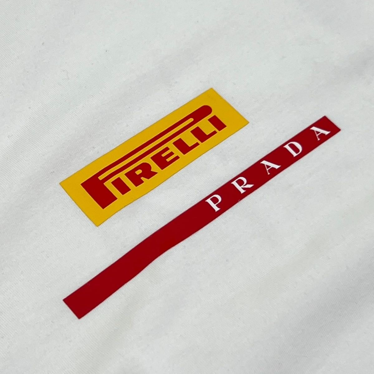 PRADA LUNA ROSSA PIRELLI T-SHIRT OVERSIZE TG L