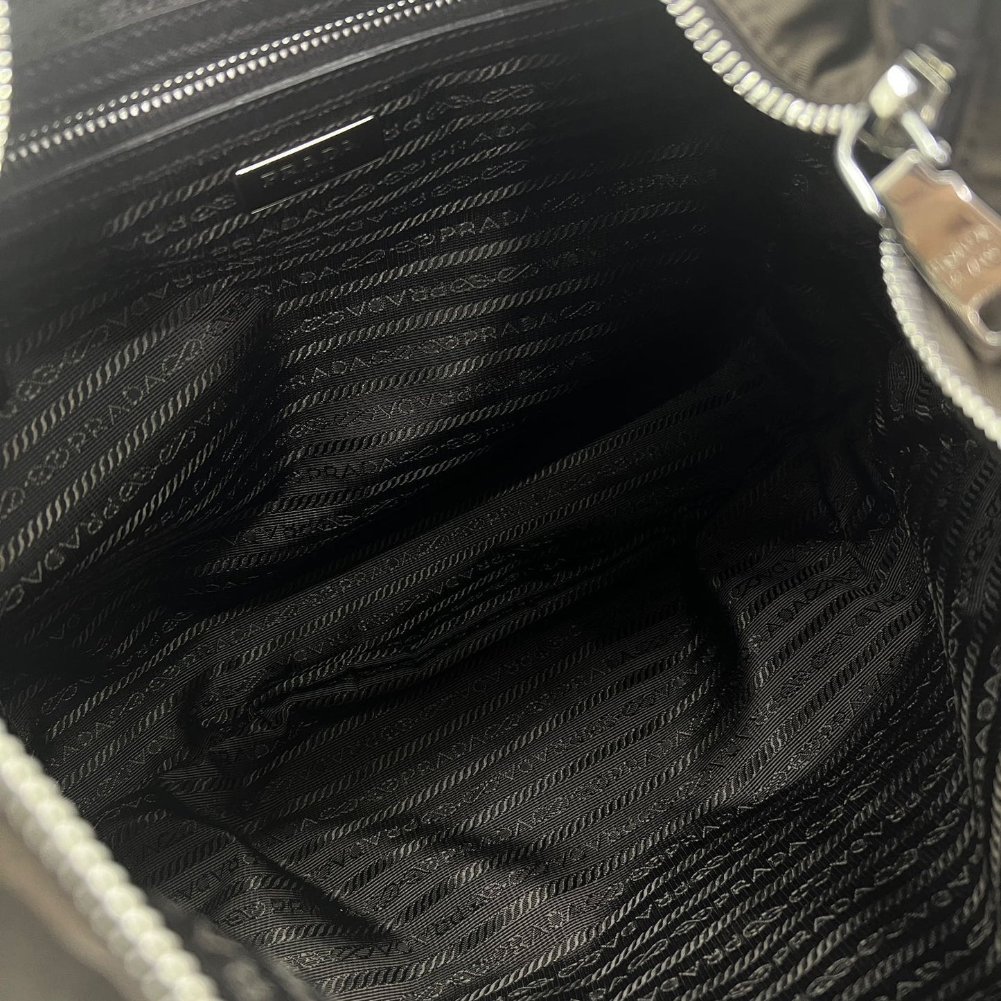 PRADA NYLON HOBO BAG