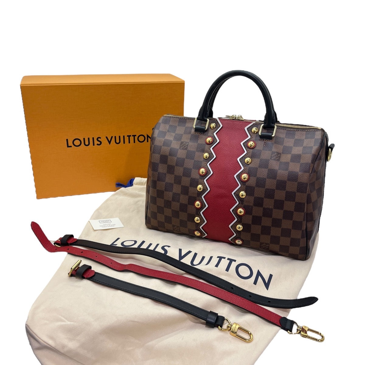LOUIS VUITTON SPEEDY 30 BANDOLIERE KARAKORAM LIMITED ED.