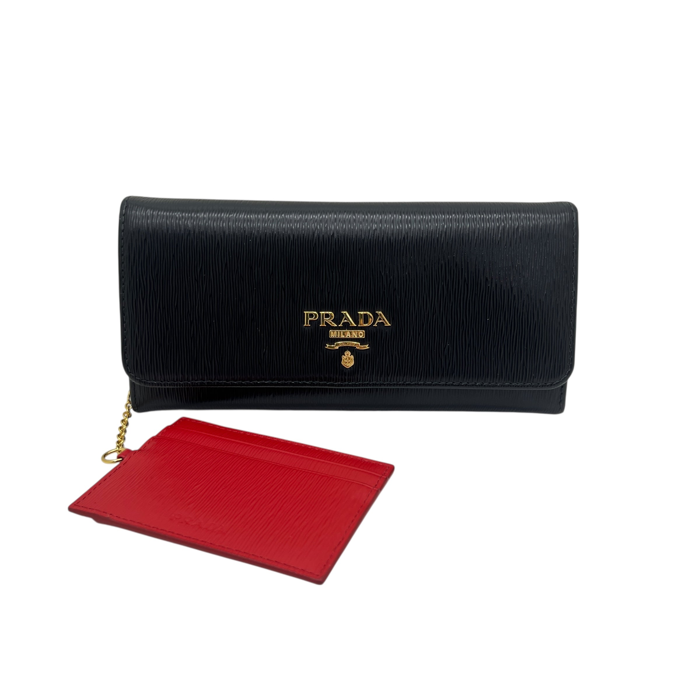 Portafoglio grande in Saffiano con porta carte