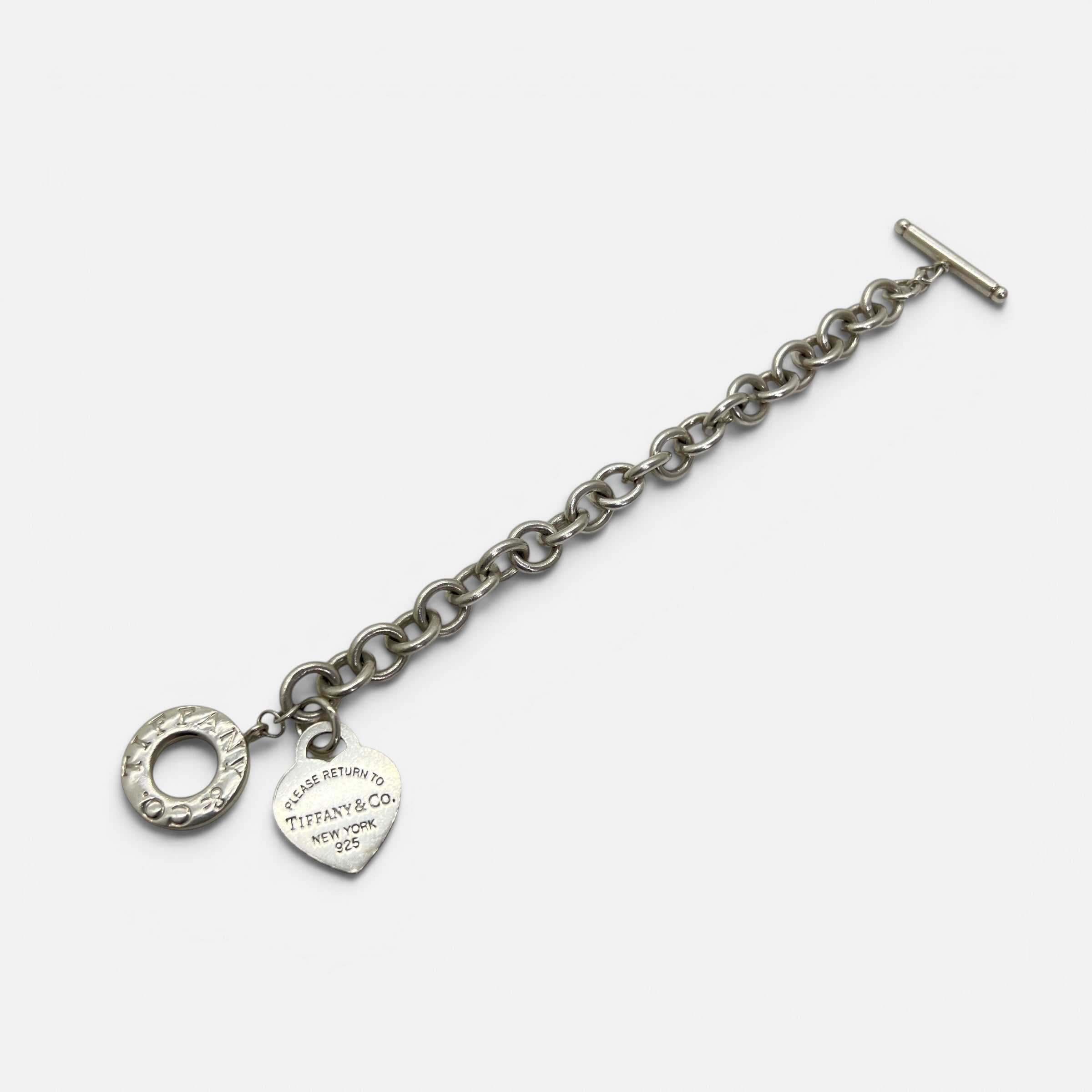 Bracciale Heart Tag con chiusura Toggle (personalizzato Cecilia)