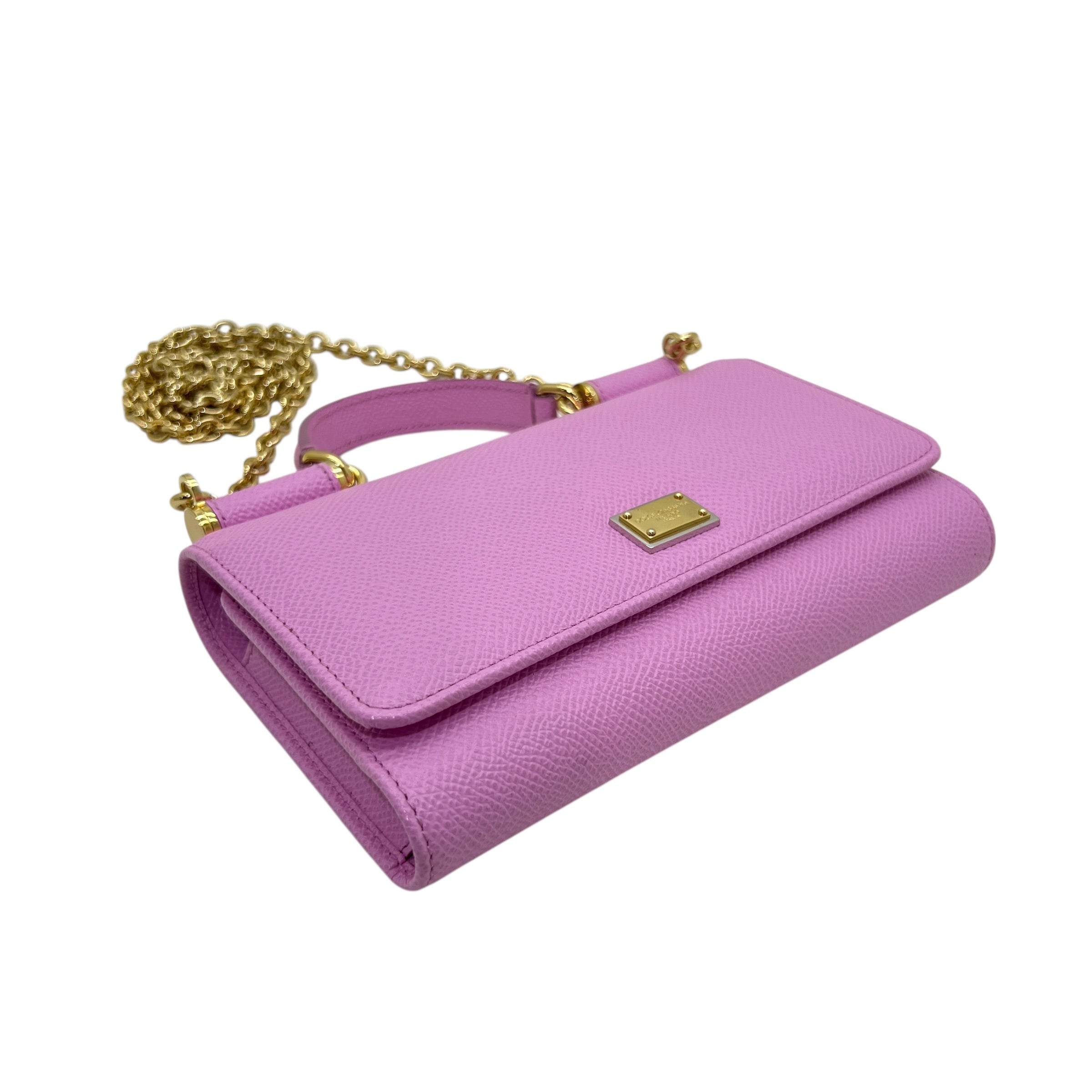 Sicily Phone Bag woc in pelle Dauphine