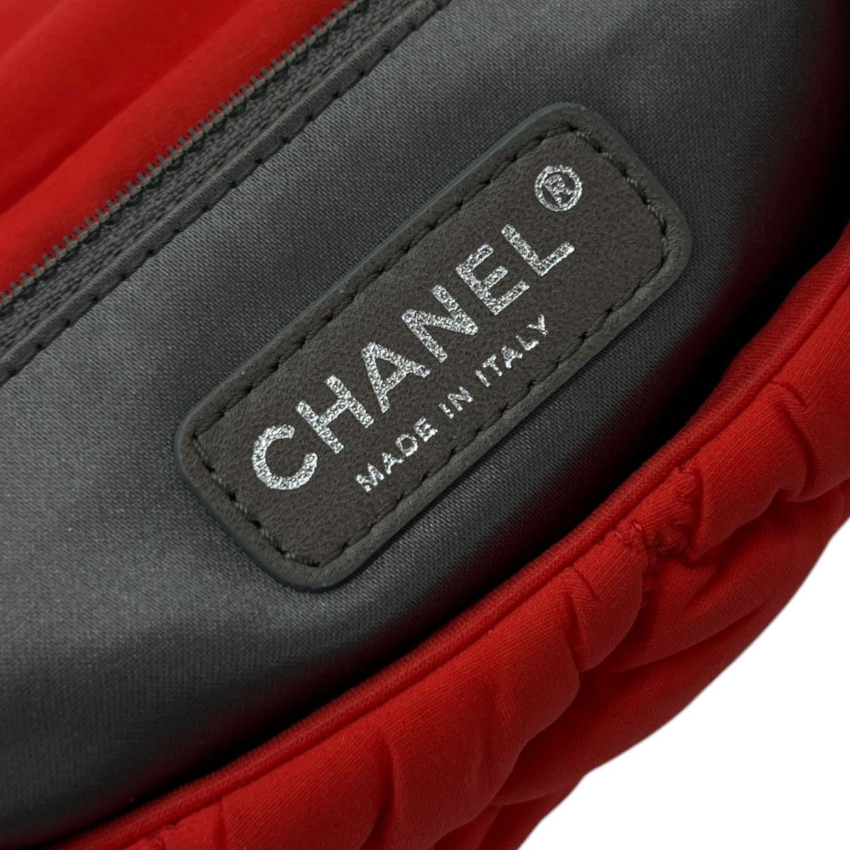 CHANEL BORSA SINGLE FLAP IN NYLON TRAPUNTATO