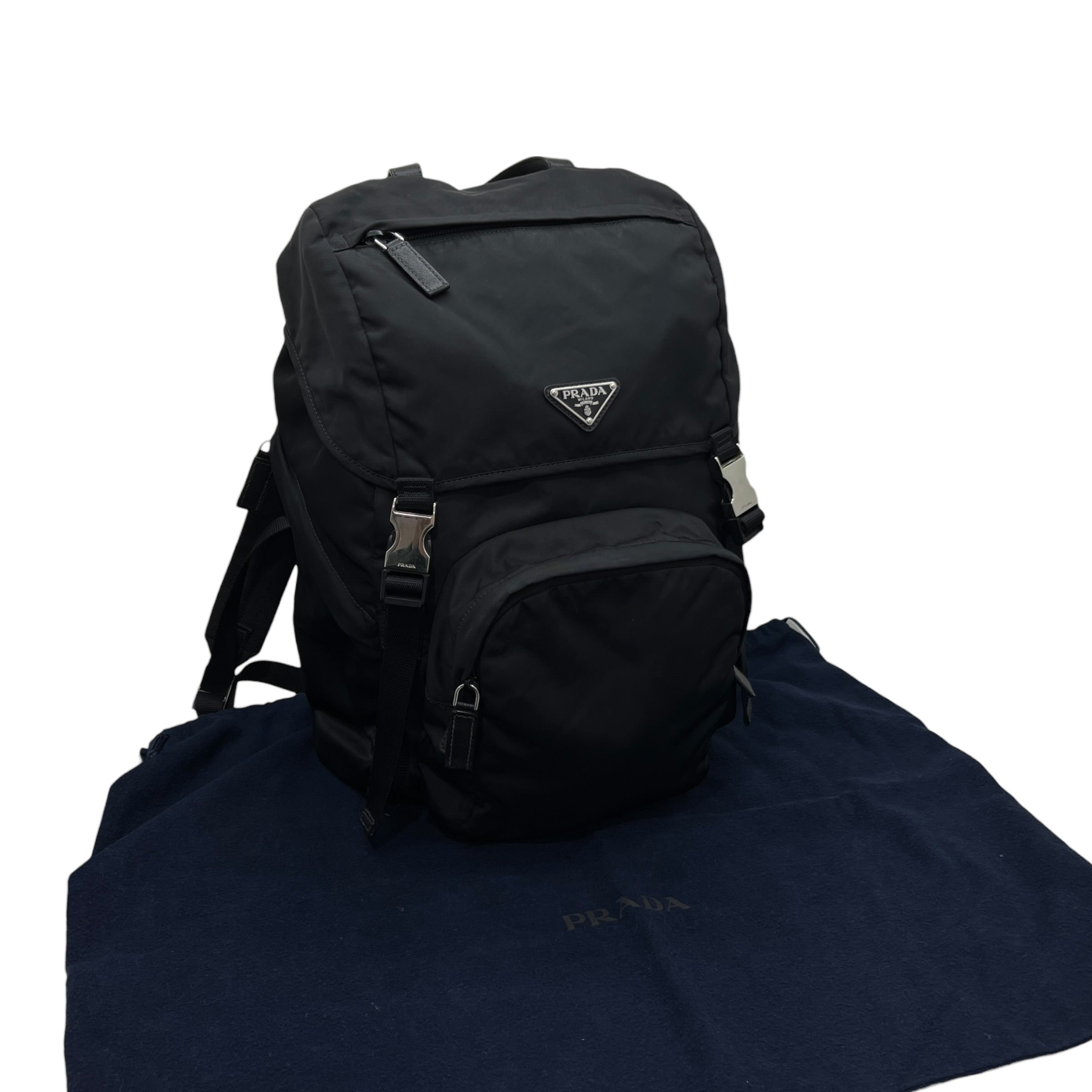 Zaino in Re-Nylon e Saffiano