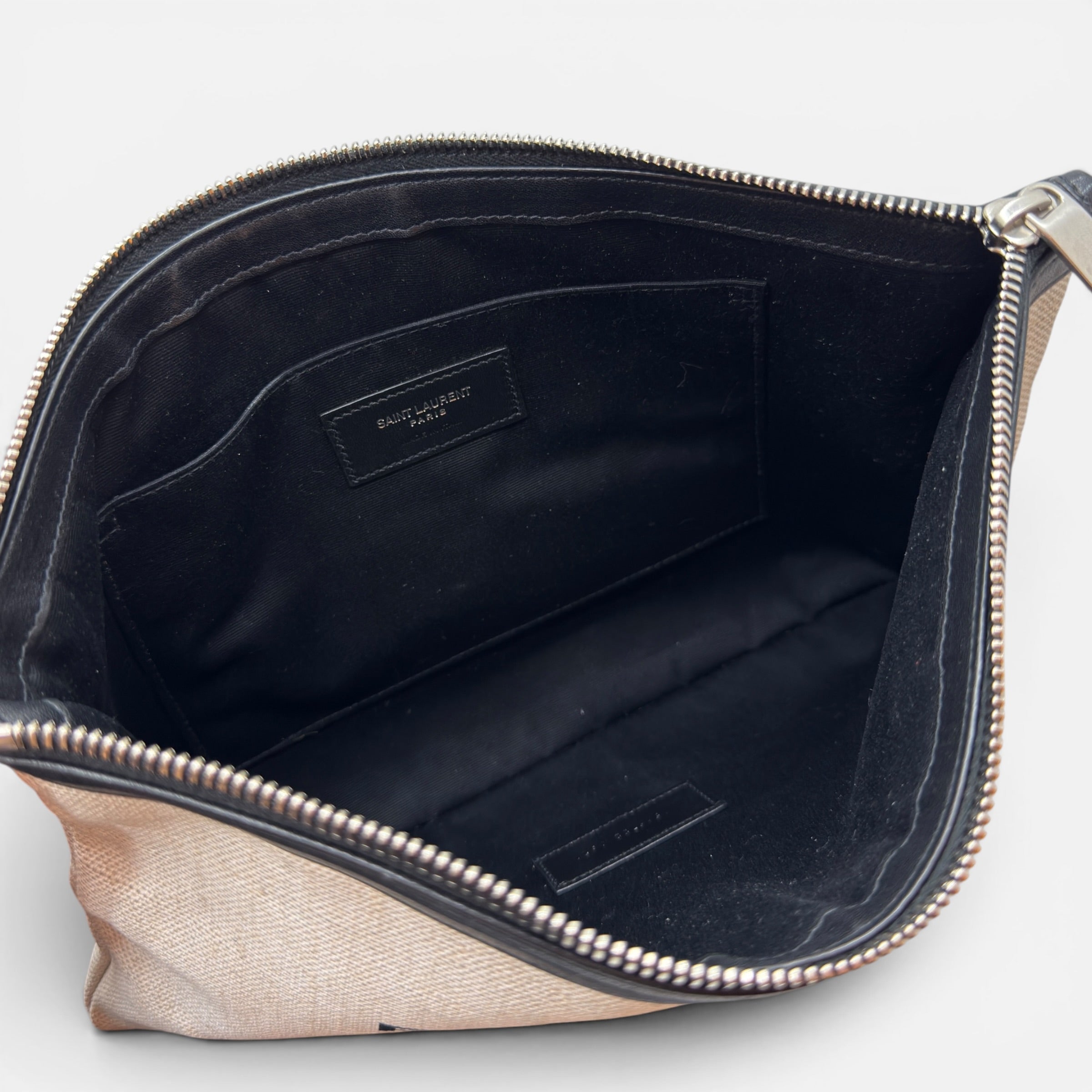 Pochette “Rive Gauche” in tela