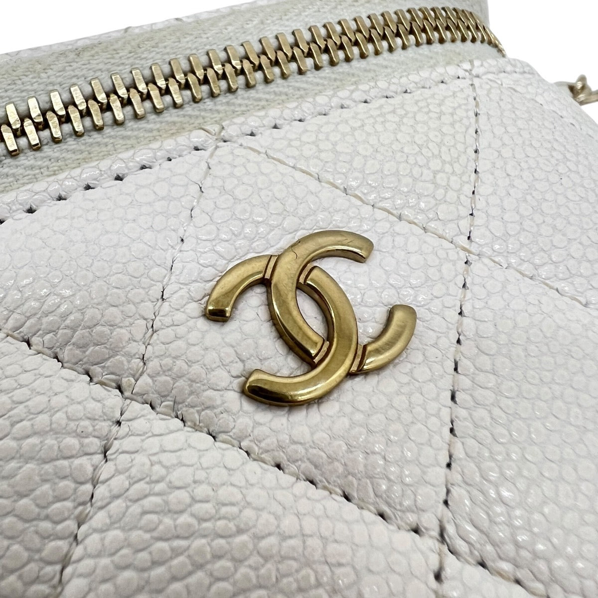 CHANEL VANITY CASE PICCOLA CLASSICA CON CATENA