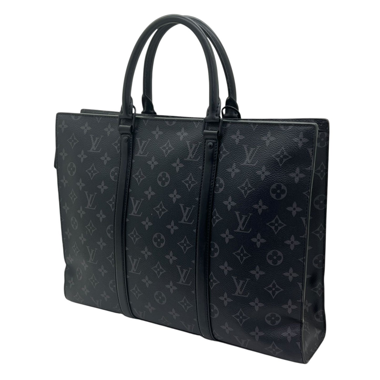 LOUIS VUITTON PORTA DOCUMENTI/ BORSA 24H IN MONOGRAM ECLIPSE