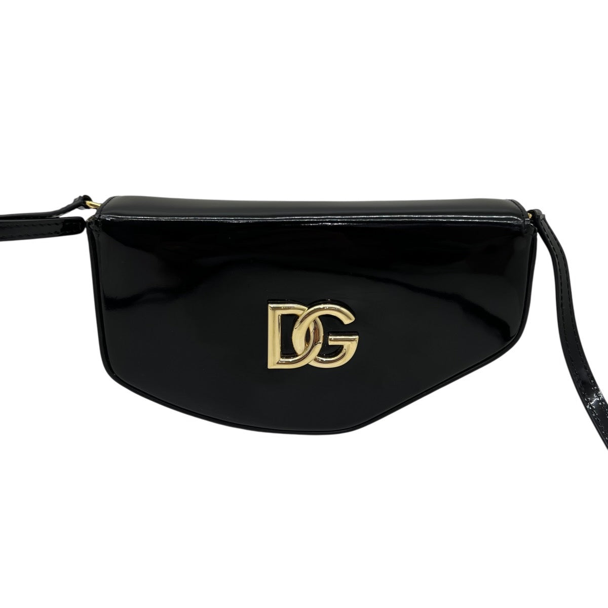 DOLCE & GABBANA MOON MINI BORSA A TRACOLLA IN VERNICE