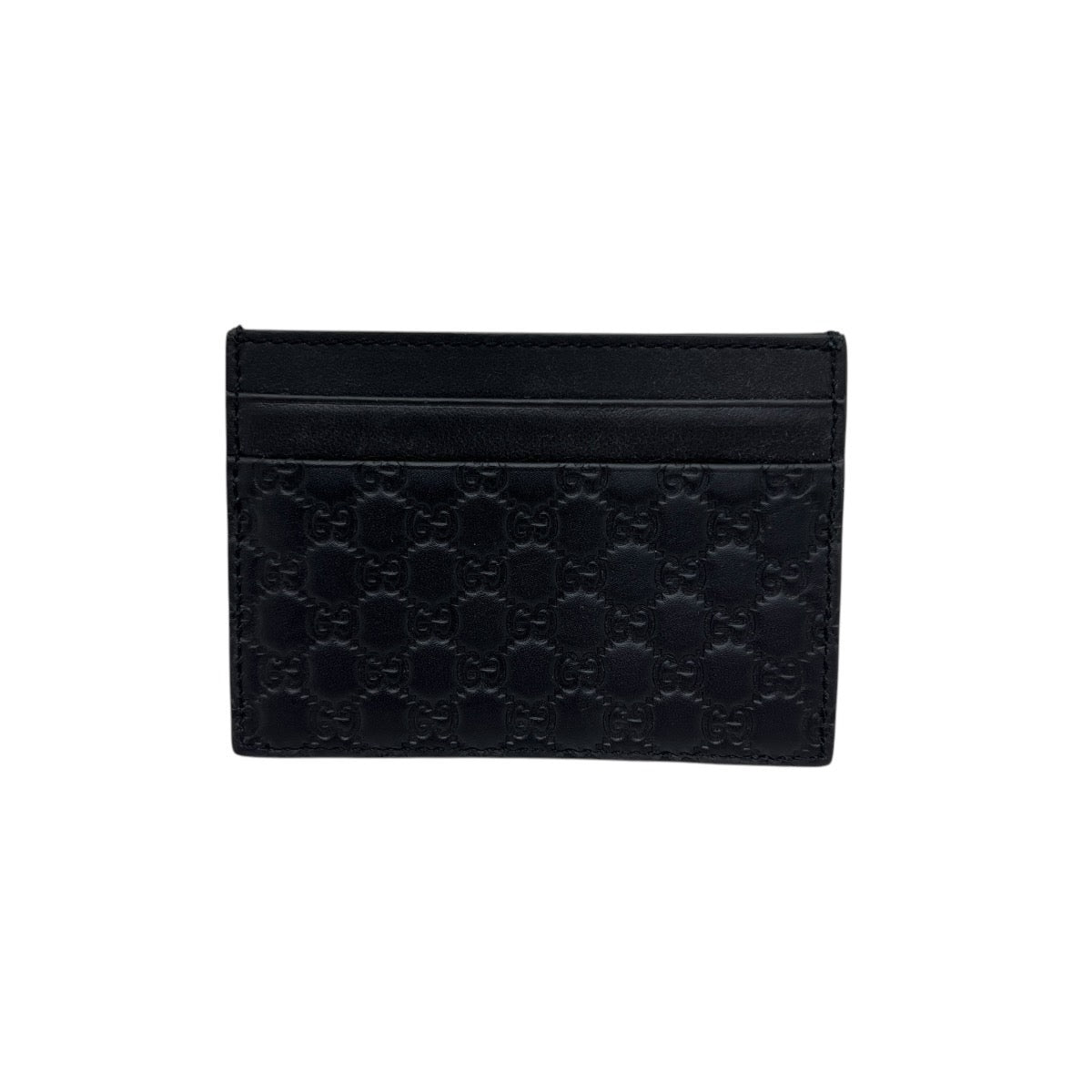 GUCCI PORTA CARTE IN PELLE MICROGUCCISSIMA