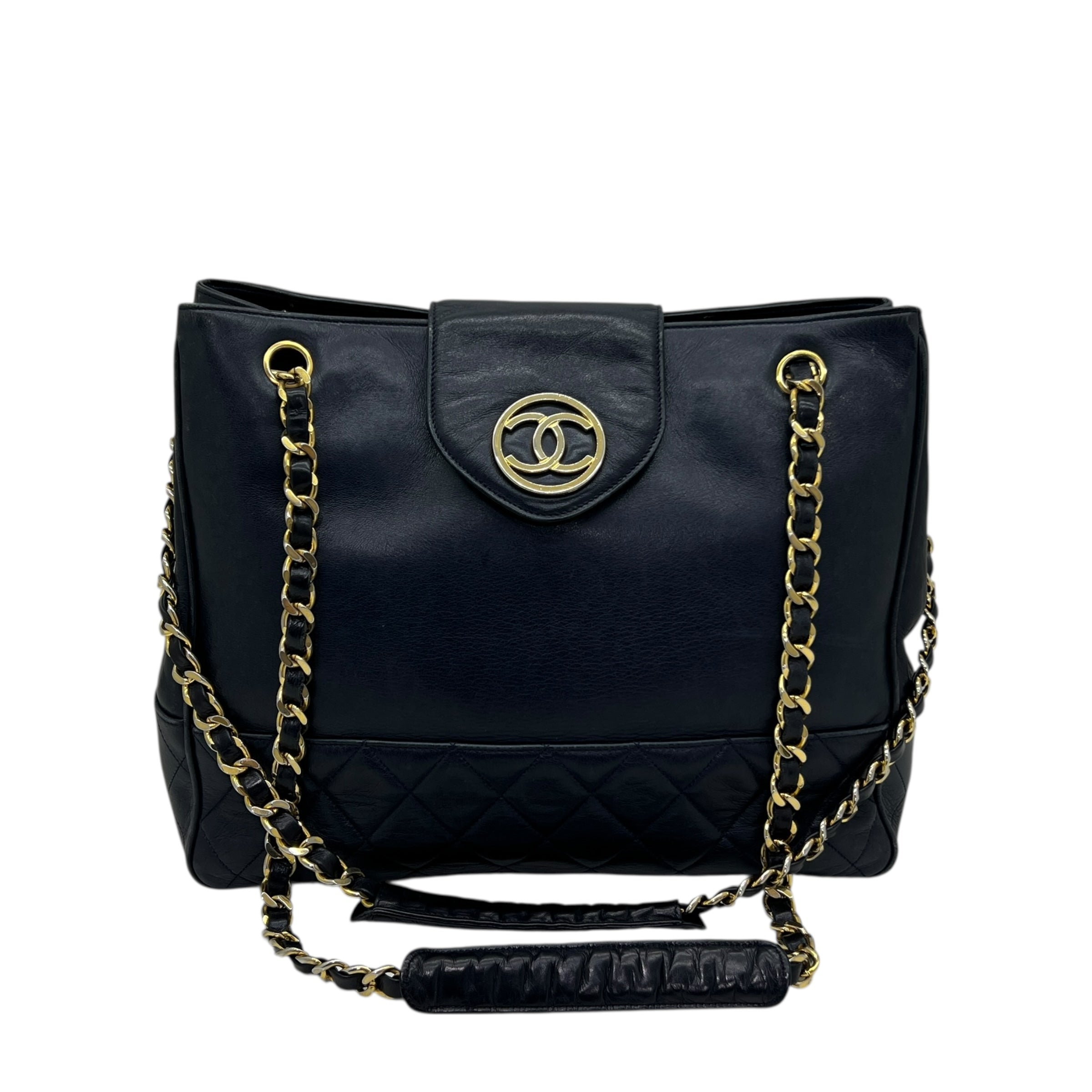 Tote bag vintage in pelle