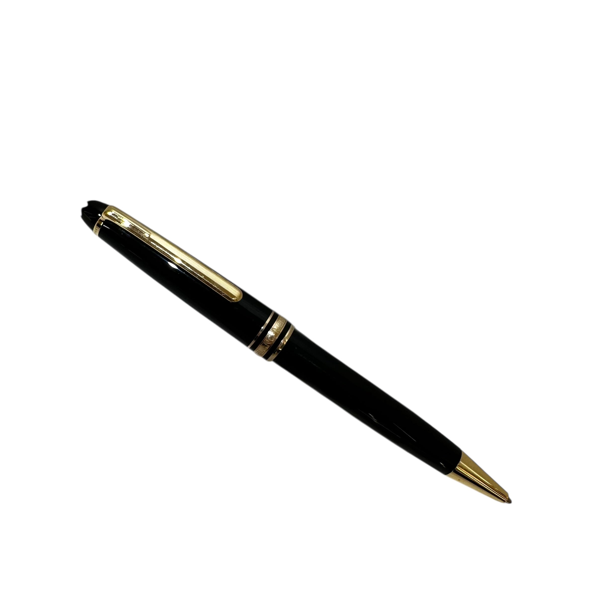Meisterstück penna a sfera placcata oro classique