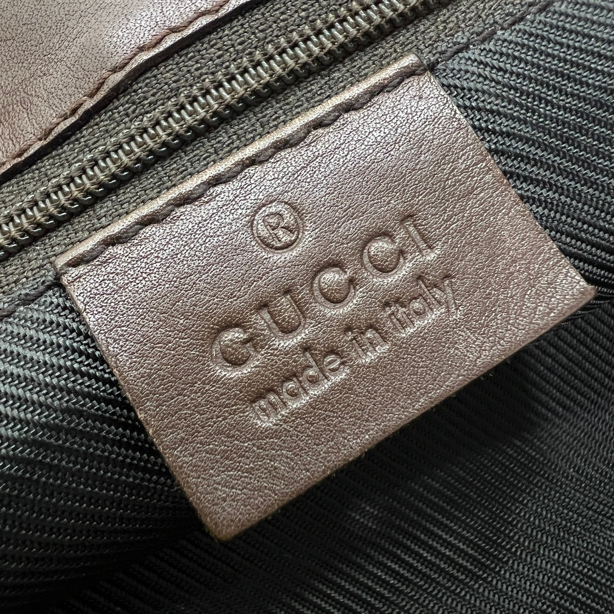 GUCCI VINTAGE BORSA A SPALLA