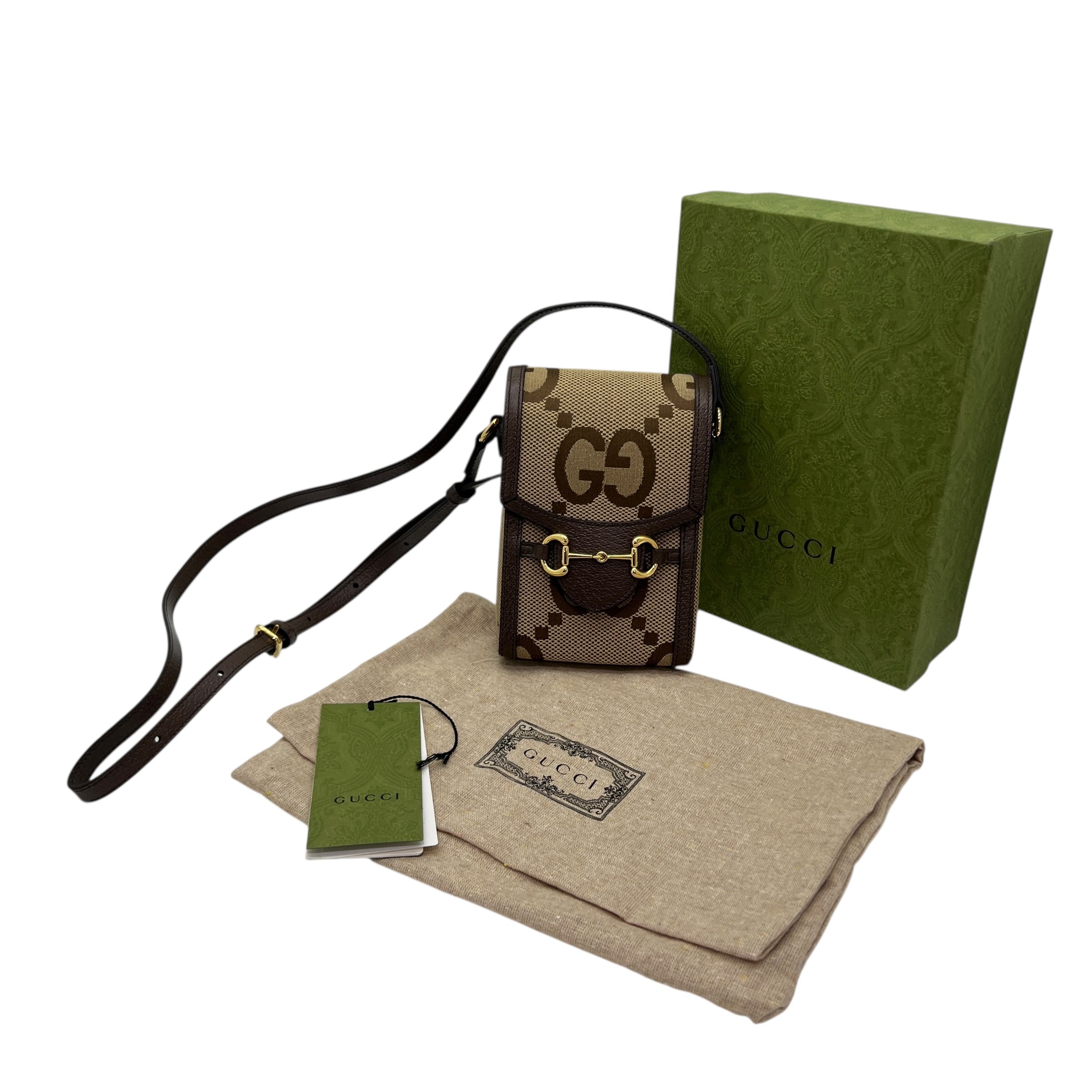 Mini tracolla Horsebit Jumbo GG