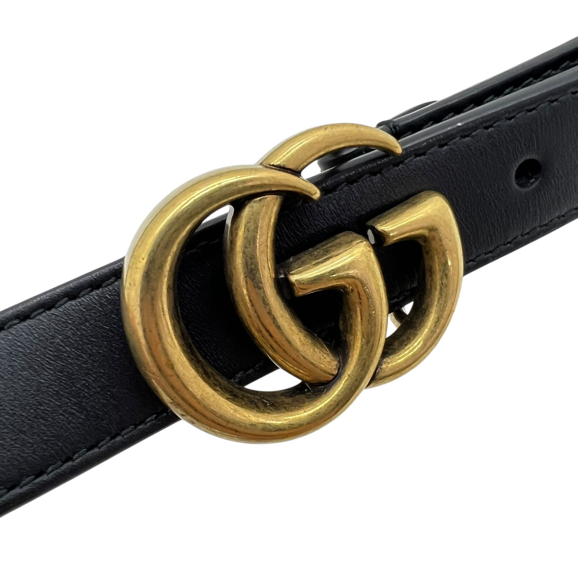 GUCCI  MARMONT GG CINTURA SOTTILE MIS. 100