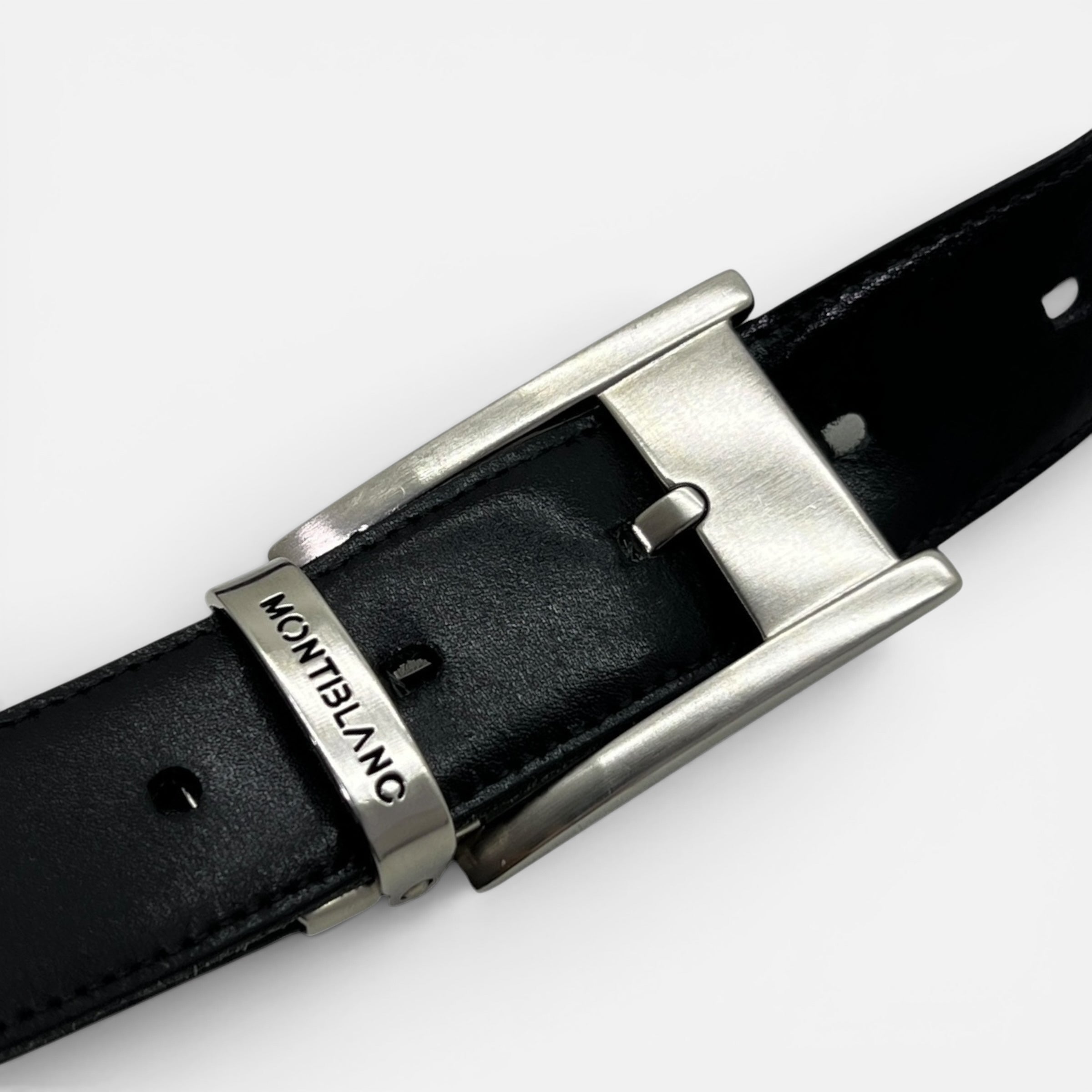 Cintura reversibile in pelle taglia 90