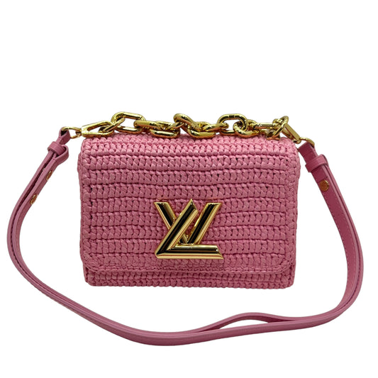 LOUIS VUITTON TWIST MM IN RAFFIA