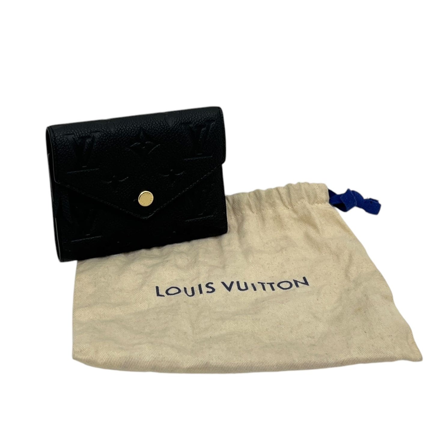 LOUIS VUITTON PORTAFOGLIO VICTORINE MONOGRAM EMPREINTE INIZIALI L.P.