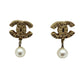 CHANEL PEARL EARRINGS