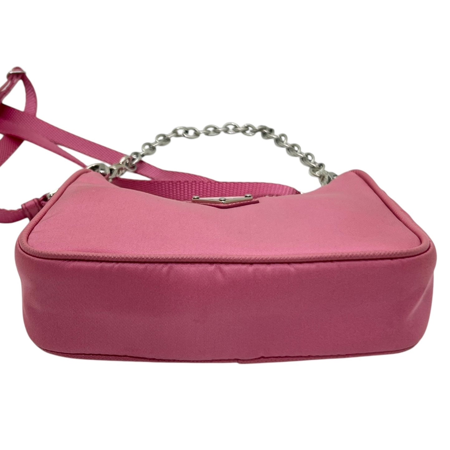 PRADA RE-EDITION MINI BORSA IN RE-NYLON ROSA