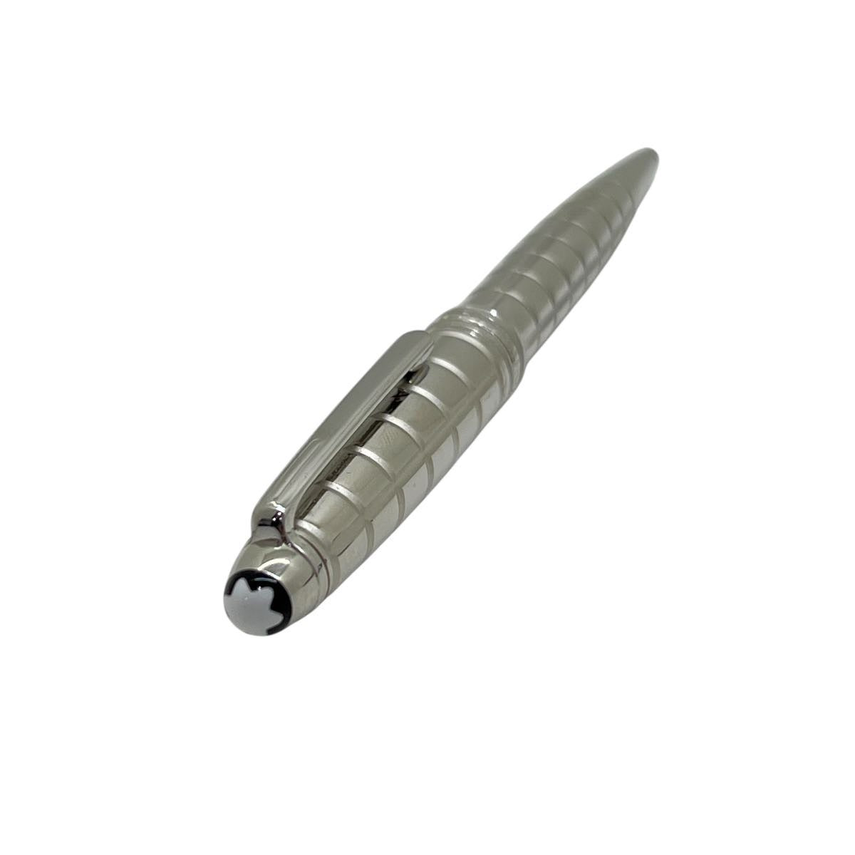 MONTBLANC PENNA A SFERA SOLITAIRE PLATINUM PLATED