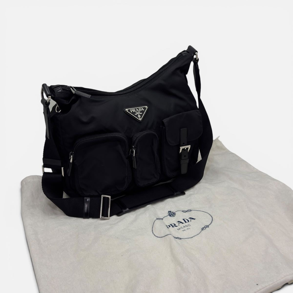 Borsa a tracolla in Nylon