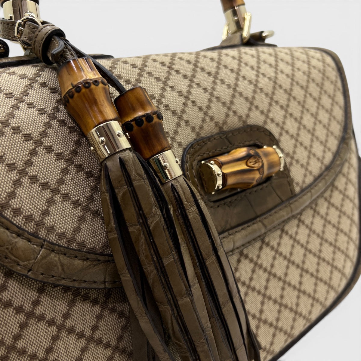 Bamboo borsa a spalla