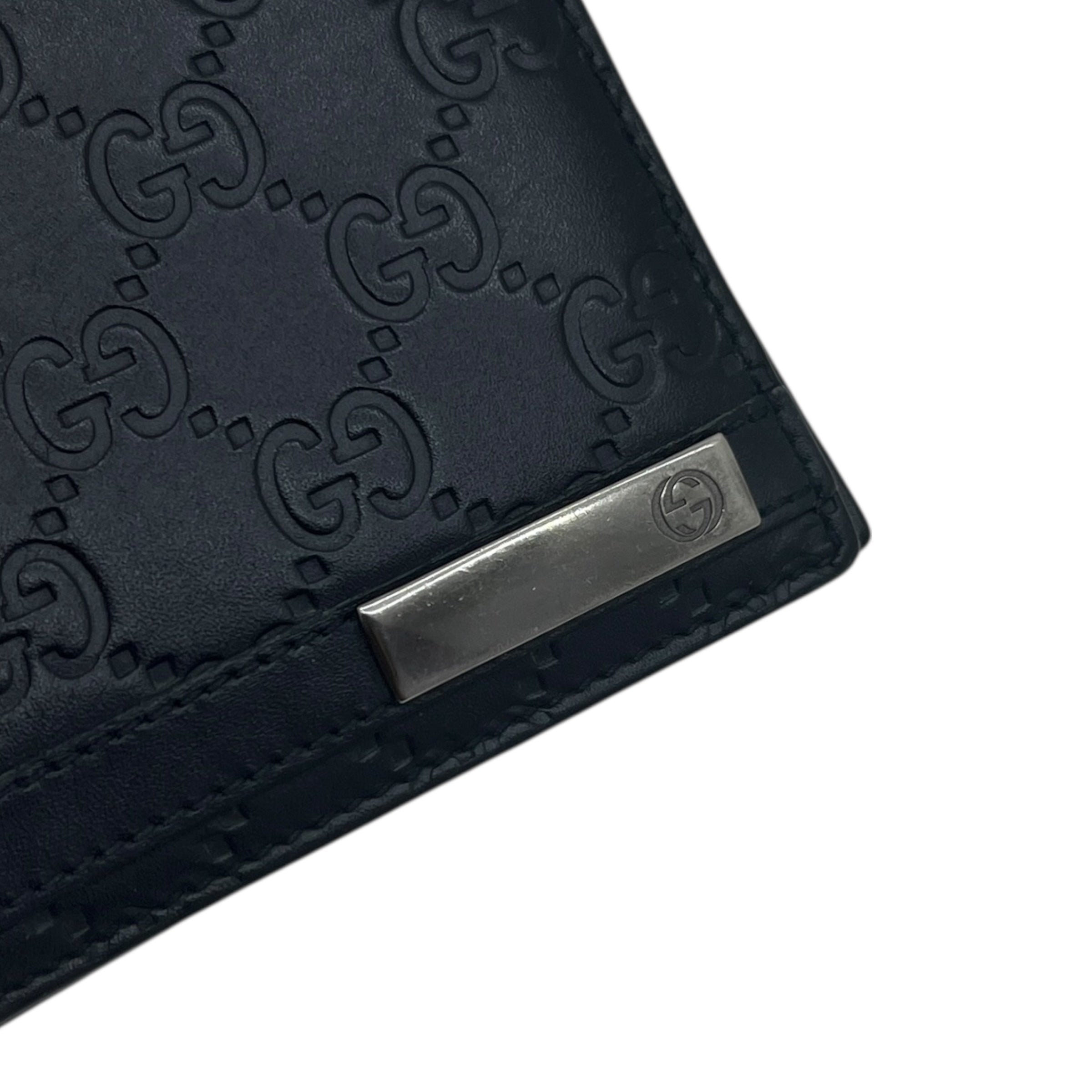 Portafoglio in pelle GG Signature