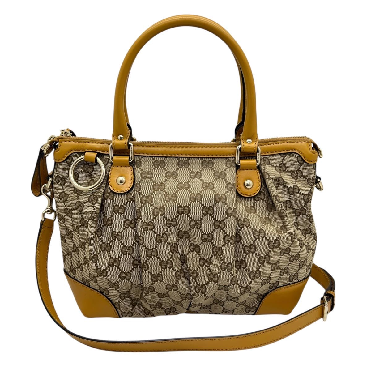GUCCI BORSA SUKEY IN TESSUTO GG E PELLE